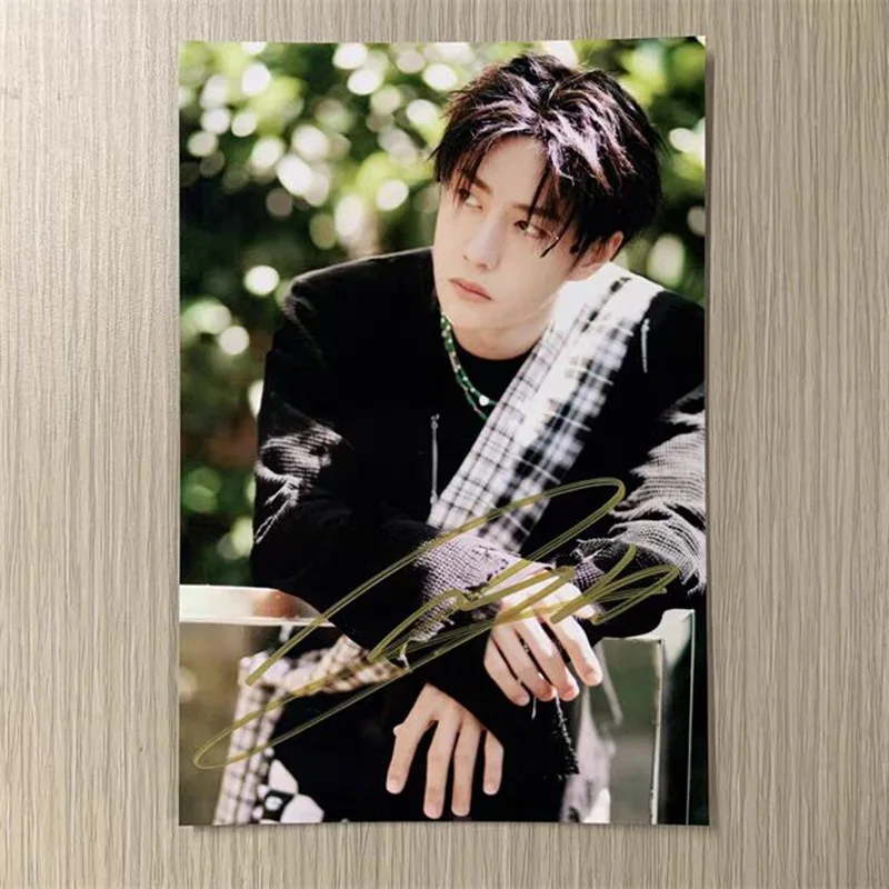 2025 WANG YIBO 王一博 Autographed Signed Photos Collection, image 3