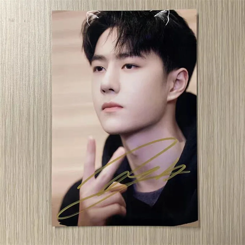 2025 WANG YIBO 王一博 Autographed Signed Photos Collection, image 4
