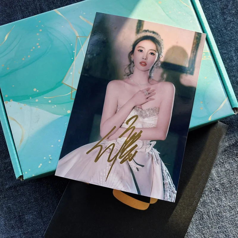 Bai Lu New Hand Signed Photo Autograph Photo Collection, изображение 2