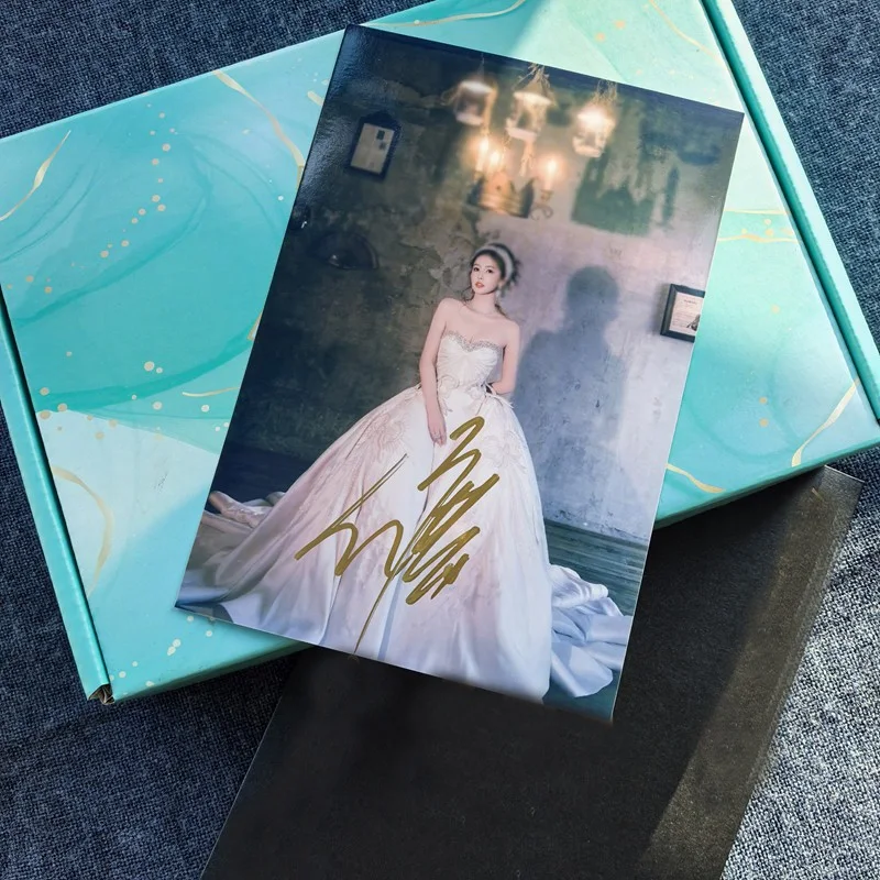 Bai Lu New Hand Signed Photo Autograph Photo Collection, изображение 4
