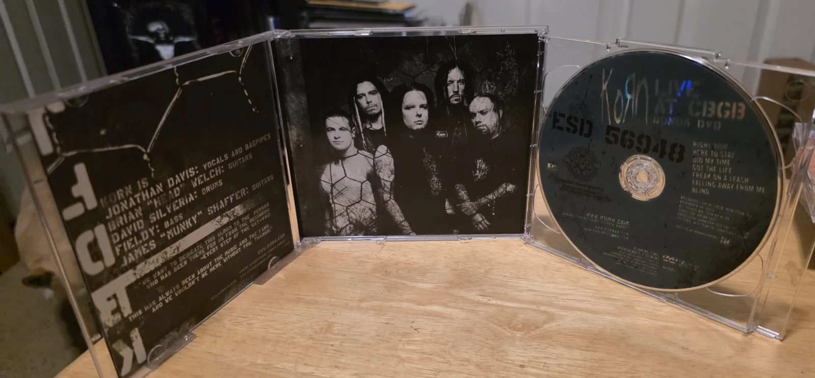 KORN " Greatest Hits Vol.1 " 2 CD Set Signed By Fieldy Rare, изображение 4