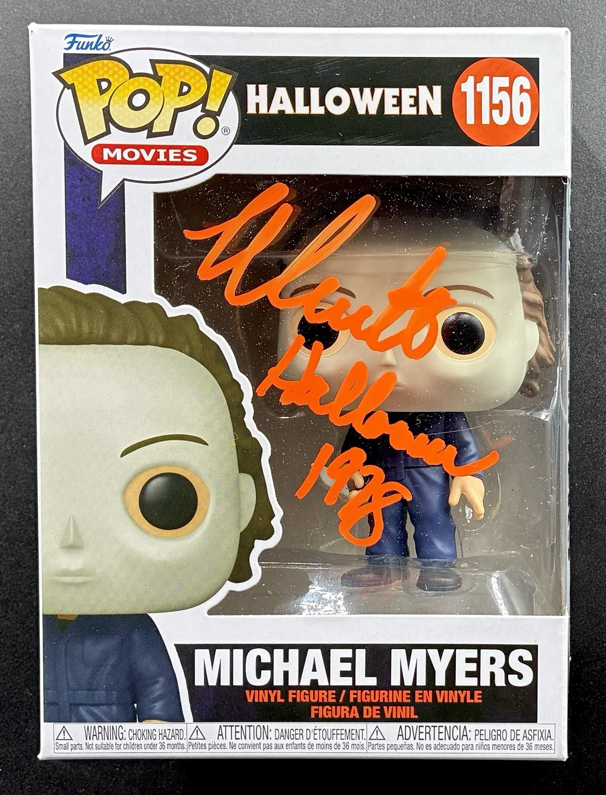 Nick Castle — Nick Castle Signed BAS Funko POP John Carpenter Halloween 1978 INS Michael Myers