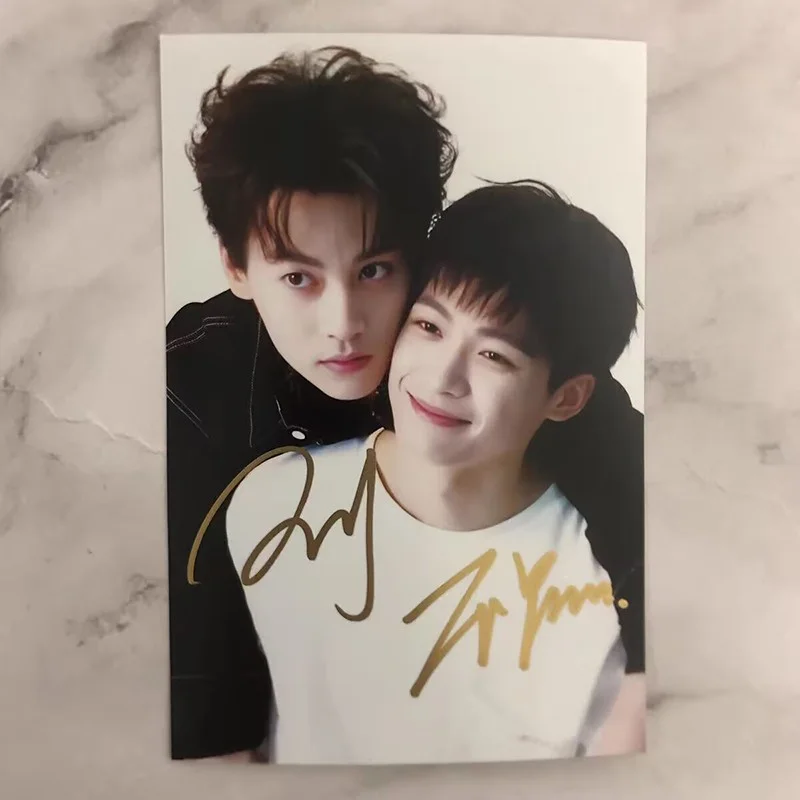 Revenged Love Zi Yu Wu Suowei Autograph Signed Photos Tian Xuning Photos, изображение 2