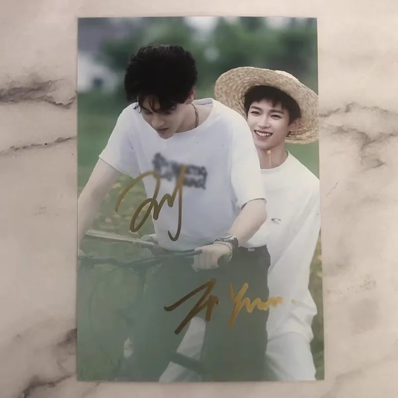 Revenged Love Zi Yu Wu Suowei Autograph Signed Photos Tian Xuning Photos, изображение 4