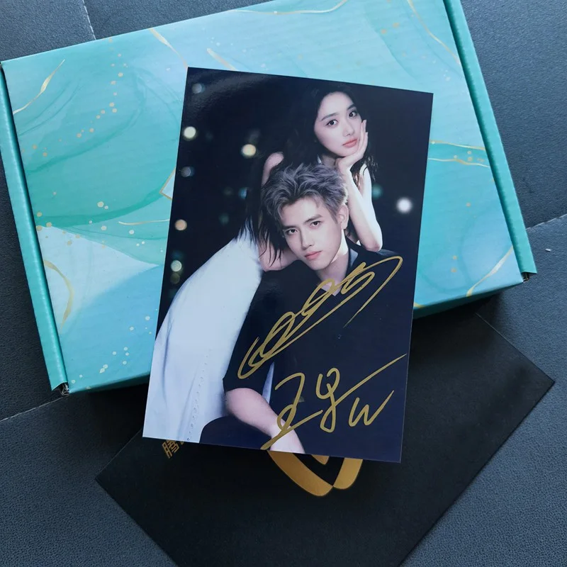 When Destiny Brings the Demon Chen Feiyu Wang Yinglu Autographed Signed Photos, изображение 3