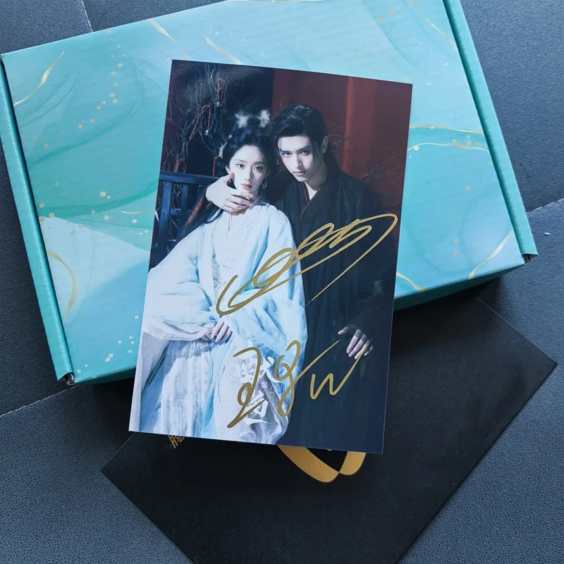 When Destiny Brings the Demon Chen Feiyu Wang Yinglu Autographed Signed Photos, изображение 4