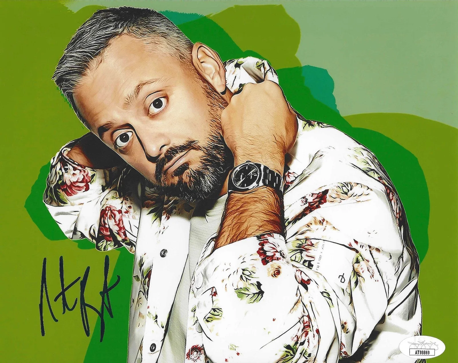 NATE BARGATZ — NATE BARGATZ SIGNED AUTOGRAPHED 8x10 PHOTO COMEDIAN STAND UP SNL JSA COA !