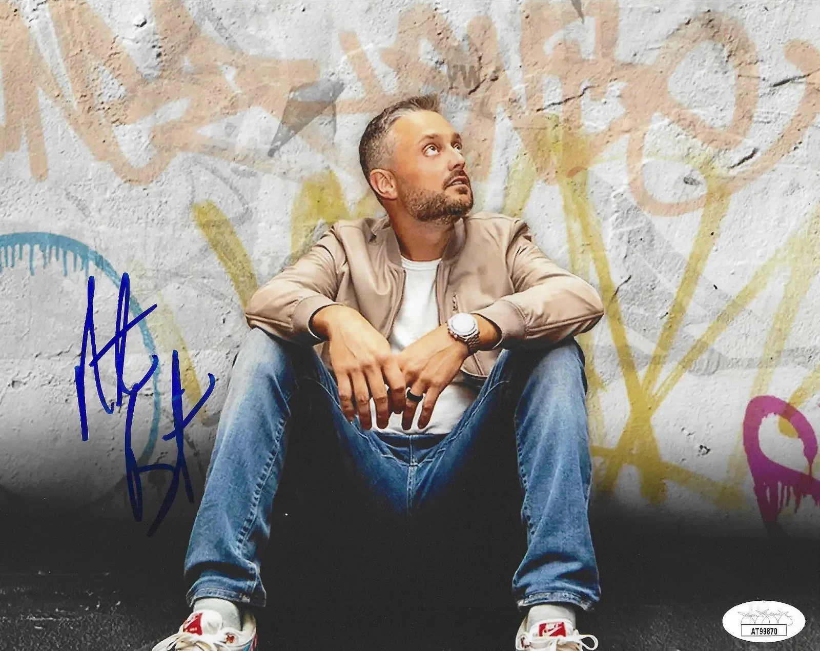 NATE BARGATZ — NATE BARGATZ SIGNED AUTOGRAPHED 8x10 PHOTO COMEDIAN STAND UP SNL JSA COA
