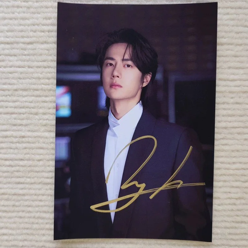 New Wang Yibo Autographed Signed Photo Collection, image 2