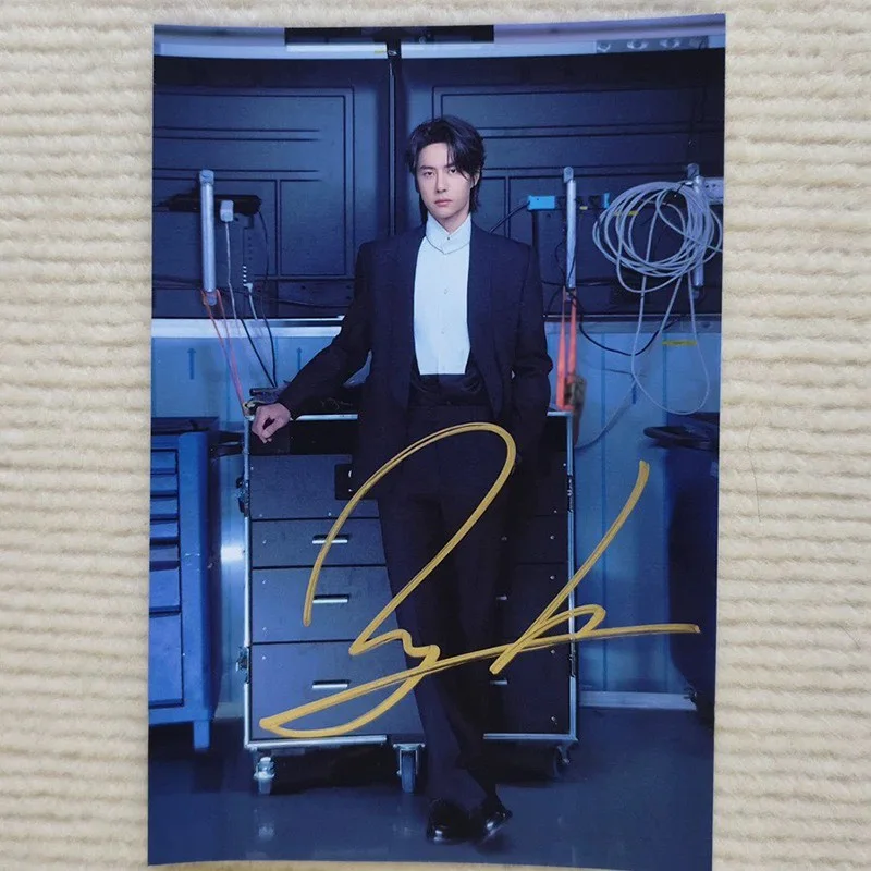 New Wang Yibo Autographed Signed Photo Collection, image 3