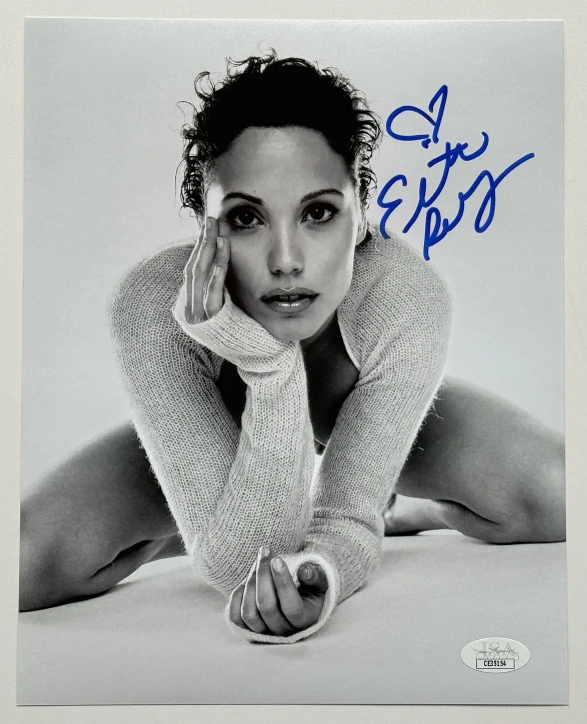 Elizabeth Berkley — Elizabeth Berkley SIGNED 8x10 Photo Jessie Saved By the Bell JSA EXACT PROOF F
