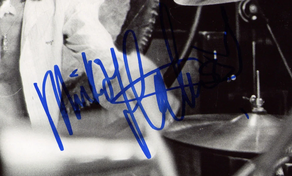 MICK FLEETWOOD SIGNED 11x14 PHOTO FLEETWOOD MAC DRUMMER YOUNG RARE BECKETT BAS, изображение 2