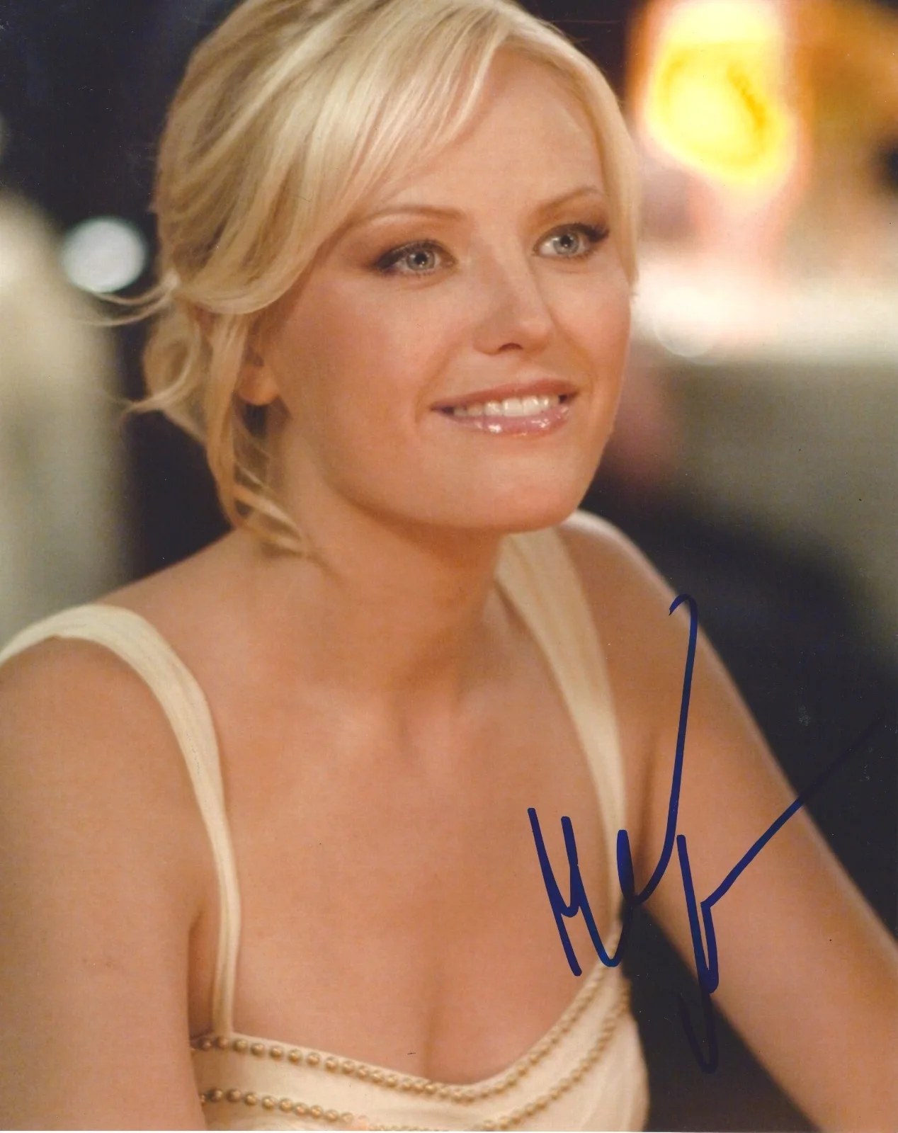 Malin Akerman — Malin Akerman signed 8x10 photo - In Person Exact Proof - Watchmen, Billions