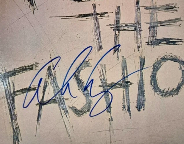 ALICE COOPER SIGNED AUTOGRAPH FLUSH THE FASHION ALBUM VINYL SCHOOL'S OUT PSA COA, изображение 2