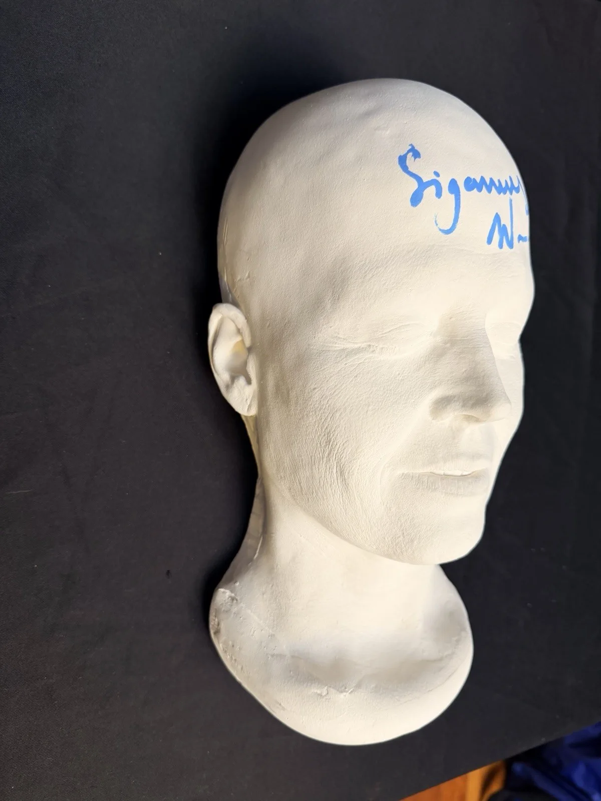 Sigourney Weaver — Sigourney Weaver Signed Face Cast JSA RARE, image 3