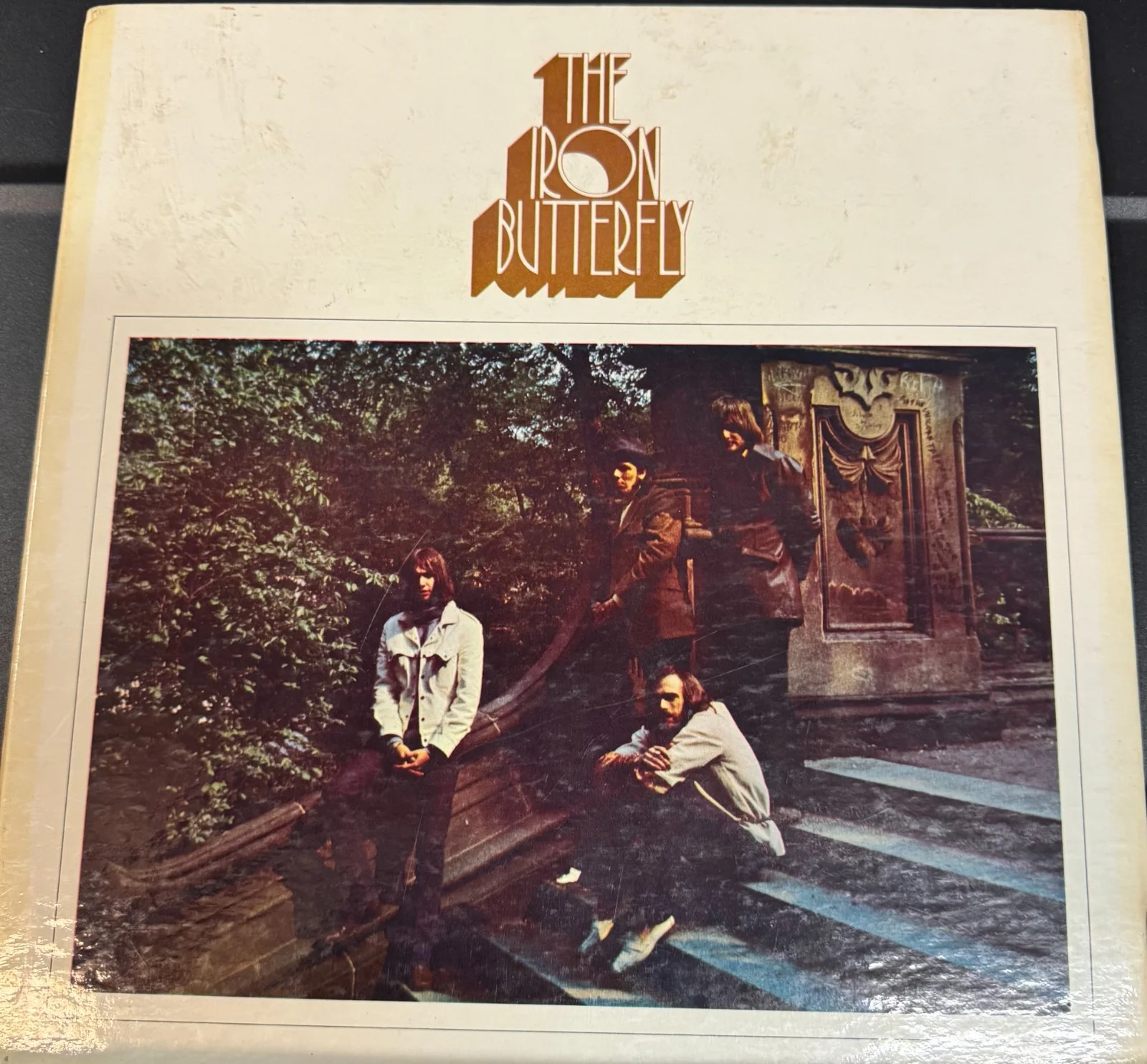 Iron Butterfly - Hard Back Tour Book App. 12 X 12 Very Scarce VG Condition, image 2