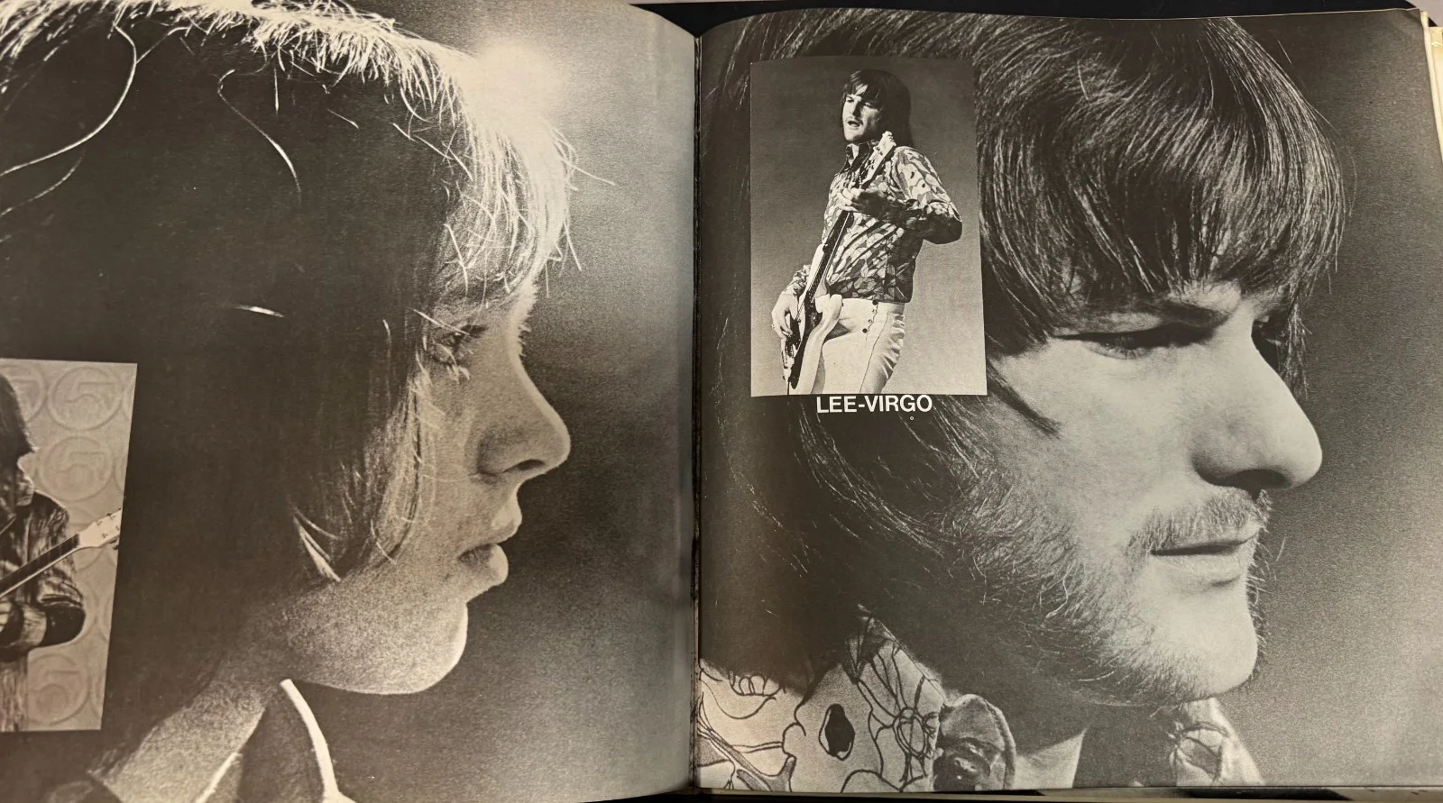 Iron Butterfly - Hard Back Tour Book App. 12 X 12 Very Scarce VG Condition, image 4