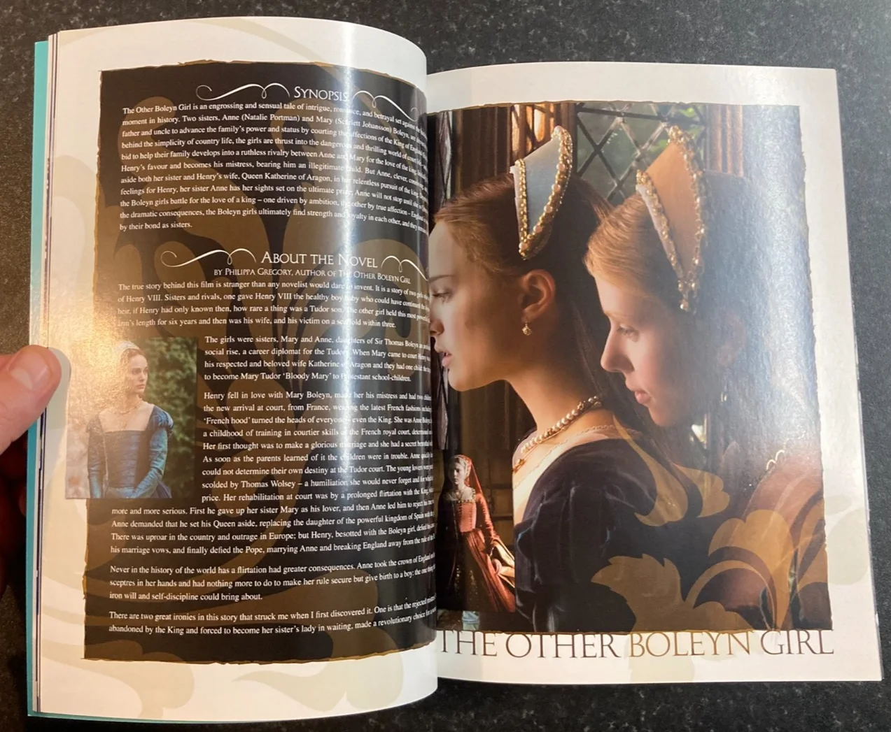 THE OTHER BOLEYN GIRL 2008 Royal Film Premiere Souvenir Program Brochure Rare, изображение 5