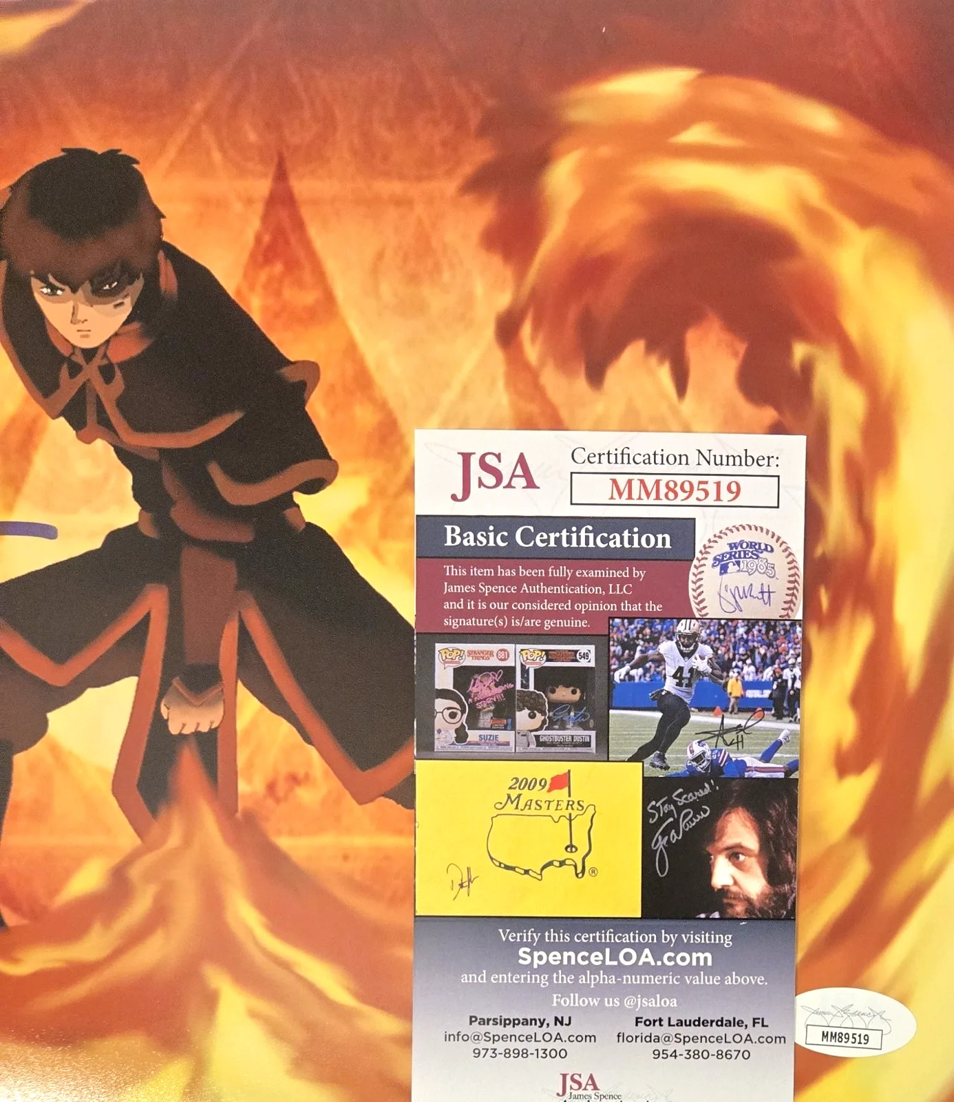DANTE BASCO — Dante Basco Autograph Photo Zuko Avatar The Last Airbender Signed JSA COA 519, изображение 2