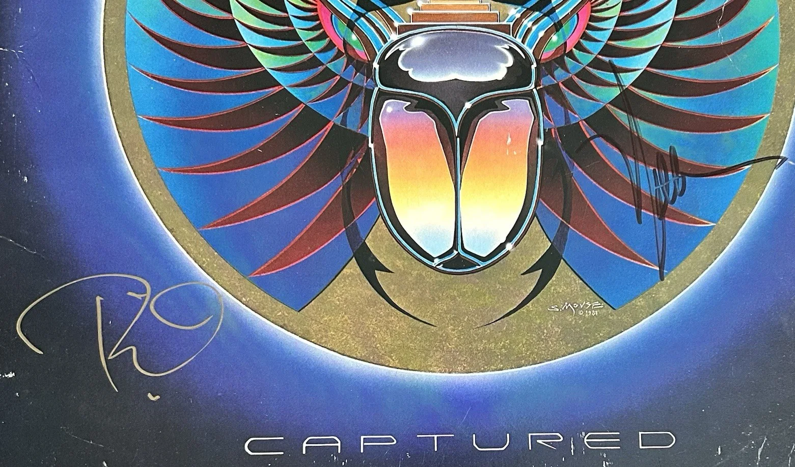 Journey "Captured" 2 Vinyl Set - Autographed/Signed - Neal Schon & Ross Valory, изображение 3