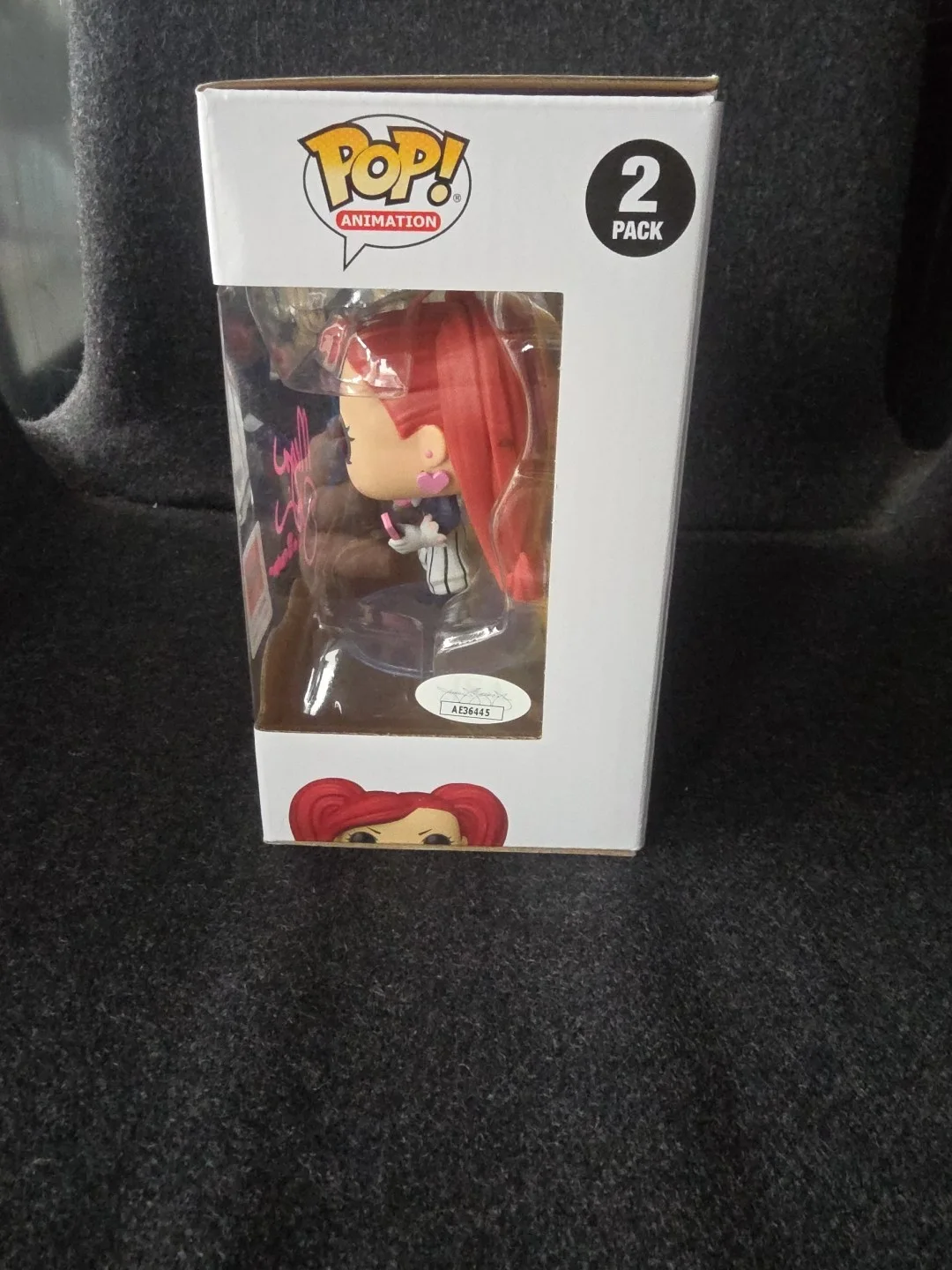 JOHN GREMILLION — FUNKO POP JOHN GREMILLION, Megan SHIPMAN MY HERO ACADEMIA SIGNED AUTO JSA, изображение 2