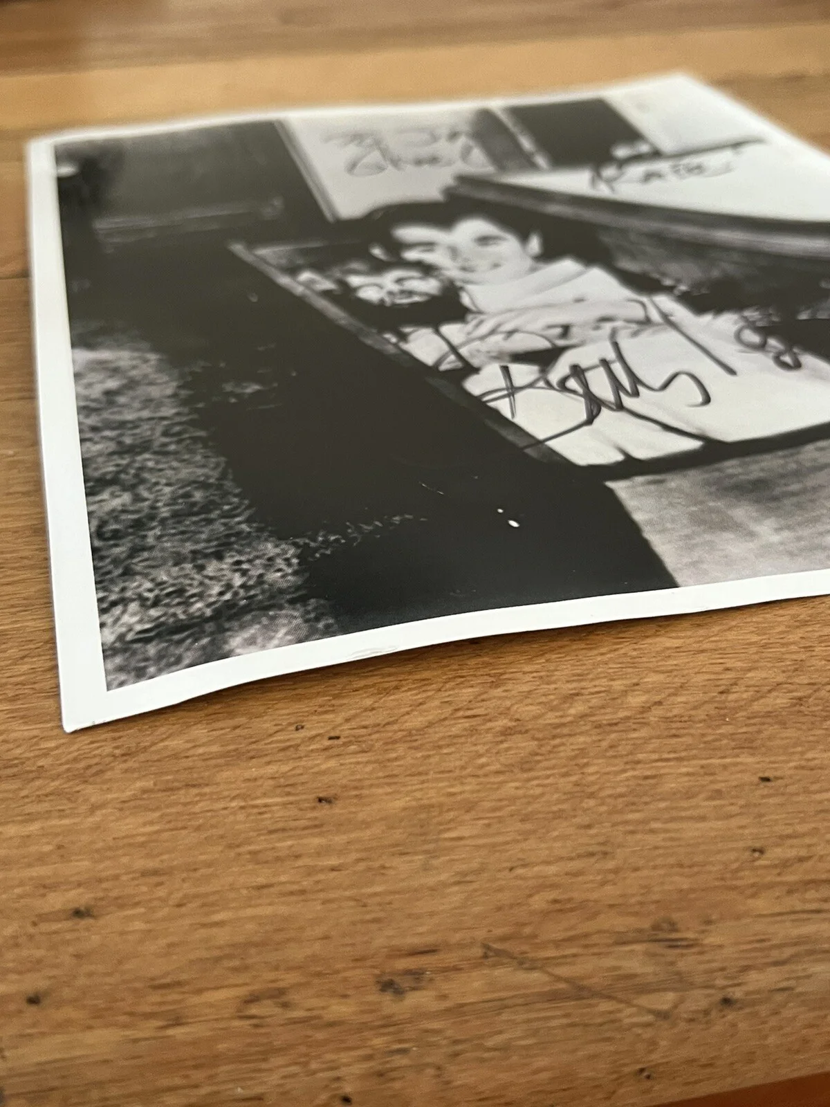 Butch Patrick — Butch Patrick Signed 8x10 'Eddie Munster' Coffin Autographed 'The Munsters NoCOA, изображение 3