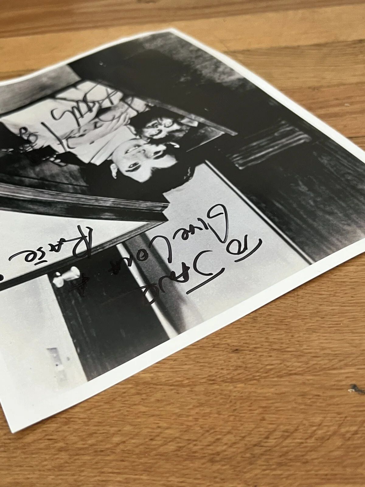 Butch Patrick — Butch Patrick Signed 8x10 'Eddie Munster' Coffin Autographed 'The Munsters NoCOA, изображение 4