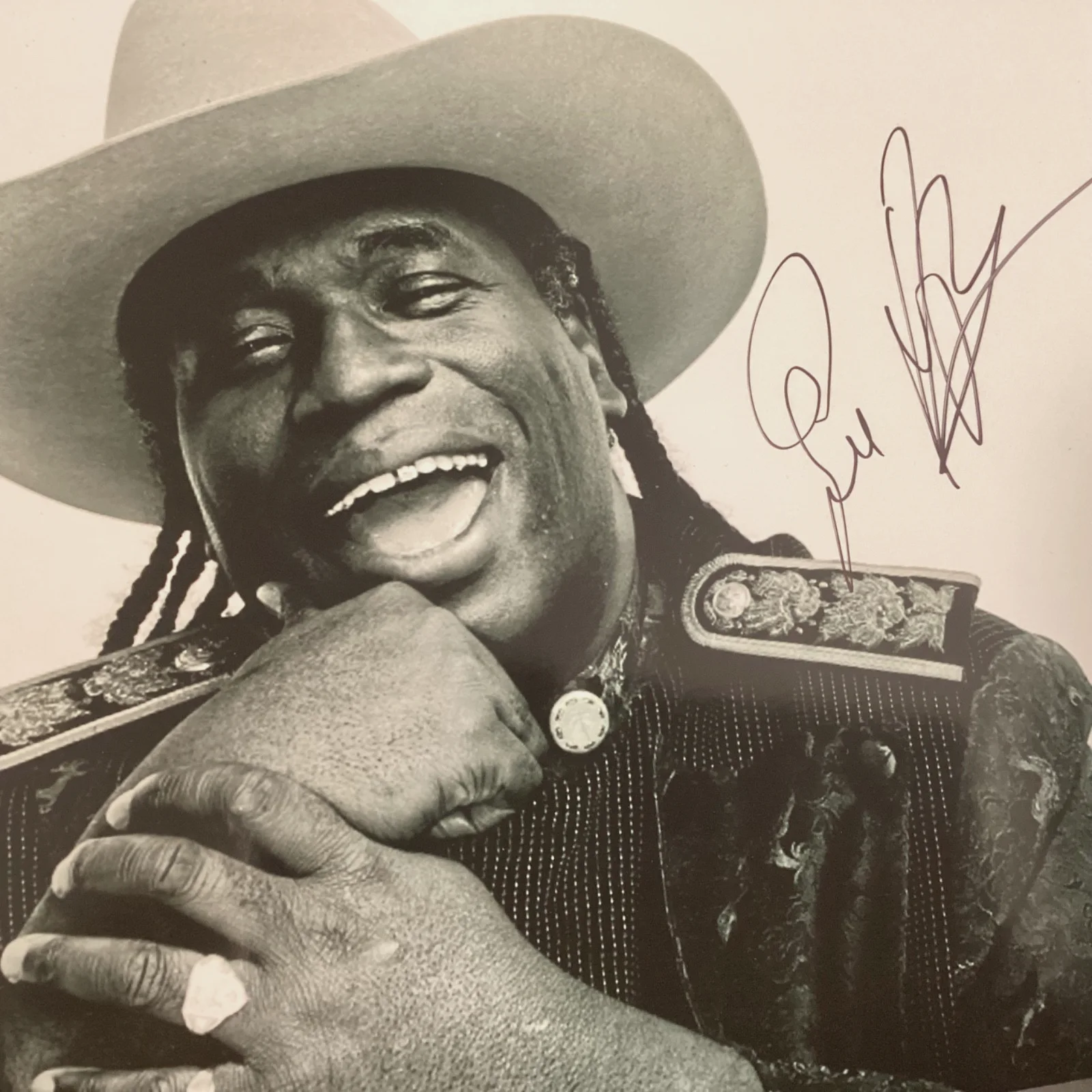 Eugene Hideaway Bridges Autographed Photo Signed 8x10 Blues, изображение 3