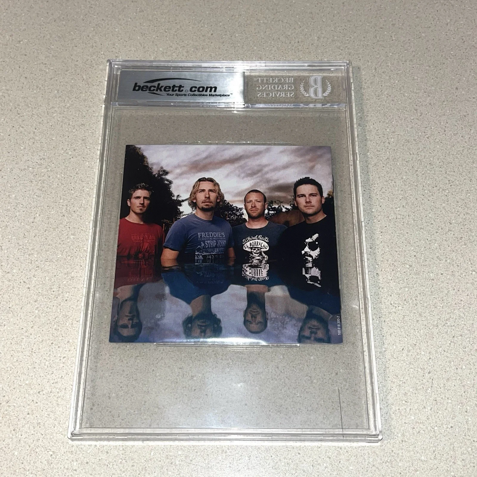 CHAD KROEGER NICKELBACK signed autographed ALL THE RIGHT CD BOOK BECKETT SLABBED, image 3