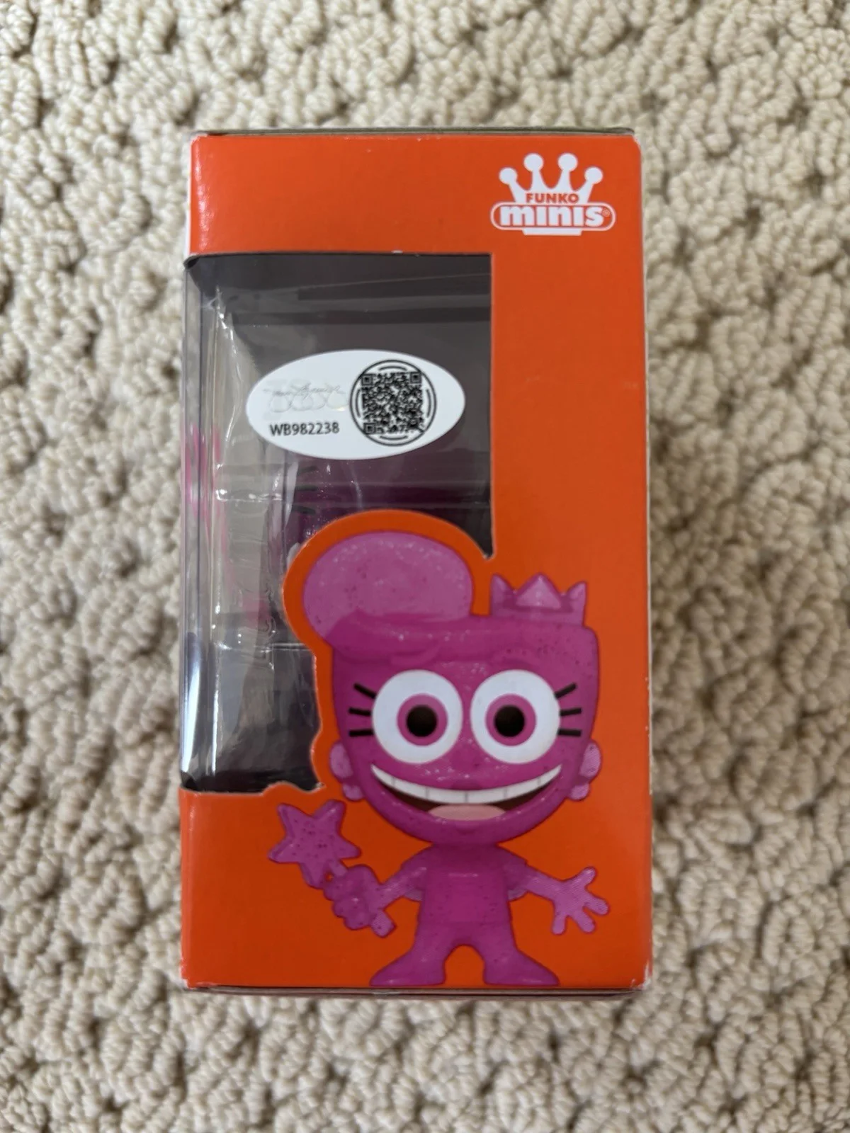 Susanne Blakeslee — Susanne Blakeslee Signed Fairly Odd Parents Wanda Funko Pop Mini JSA Auto, изображение 2
