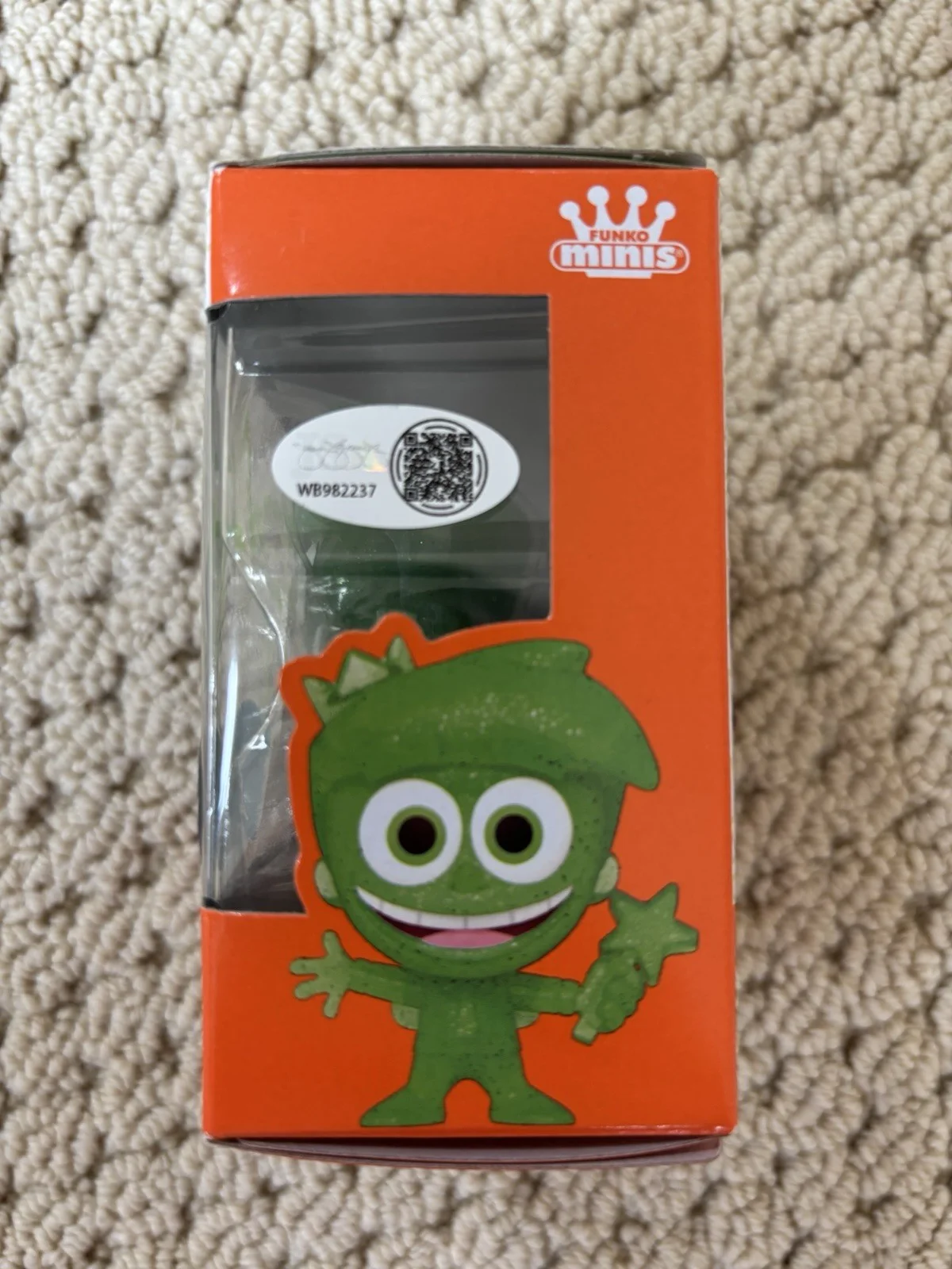 Daran Norris — Daran Norris Signed Funko Pop Mini Fairly Oddparents Cosmo Mini Figure JSA Auto, изображение 2