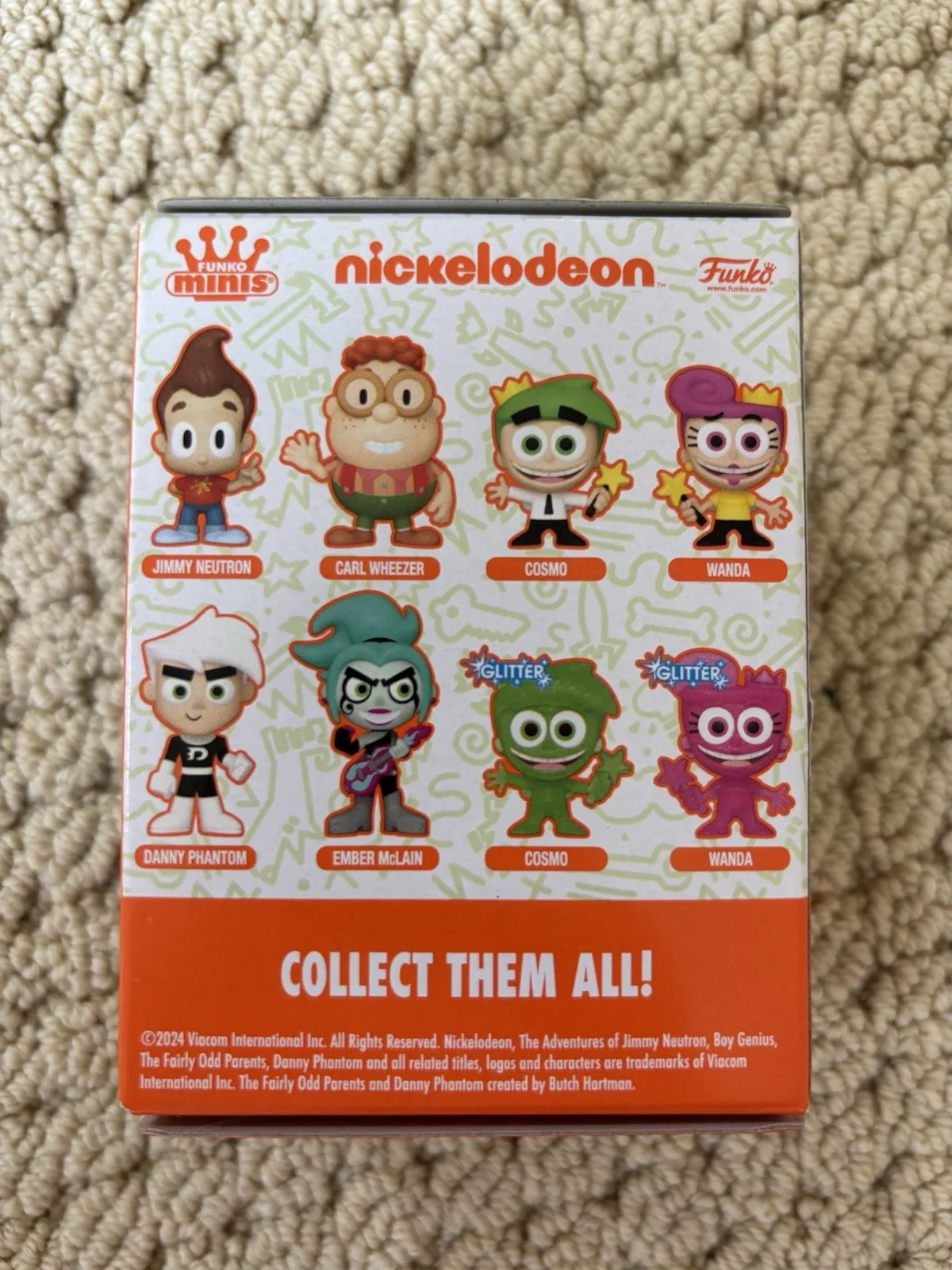 Daran Norris — Daran Norris Signed Funko Pop Mini Fairly Oddparents Cosmo Mini Figure JSA Auto, изображение 3