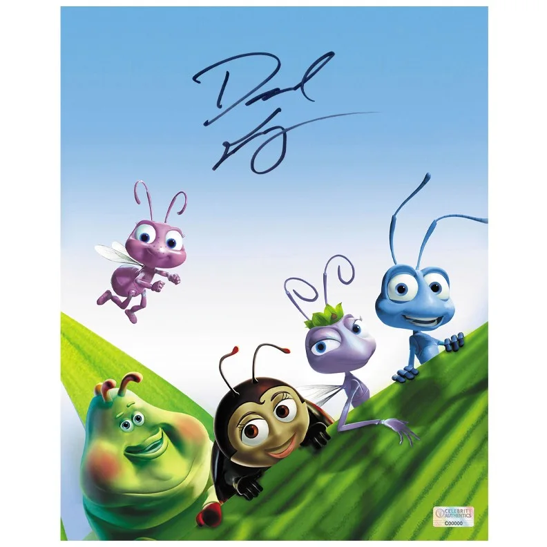 David Foley — Dave Foley Autographed 1998 A Bug's Life Cast 8x10 Photo