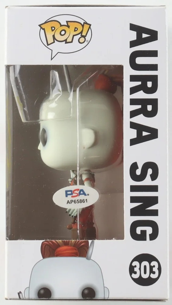 Jamie King — Jamie King Signed Funko Pop! Aurra Sing #303 W/ PSA COA Star Wars, изображение 3