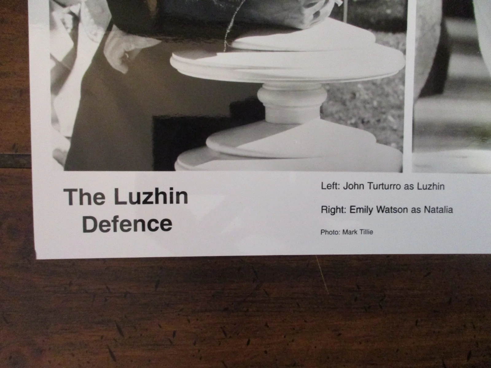 Emily Watson/John Turturro(THE LUZHIN DEFENCE)2001 10x 8 Black/White Press Photo, image 2