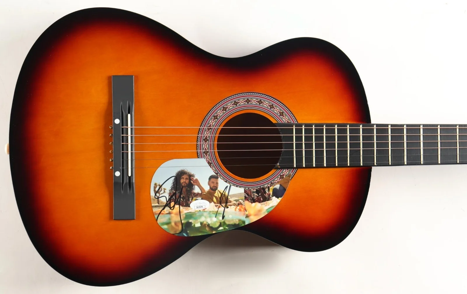 Dan Smyers & Shay Mooney Signed 38" Acoustic Guitar JSA COA, image 3