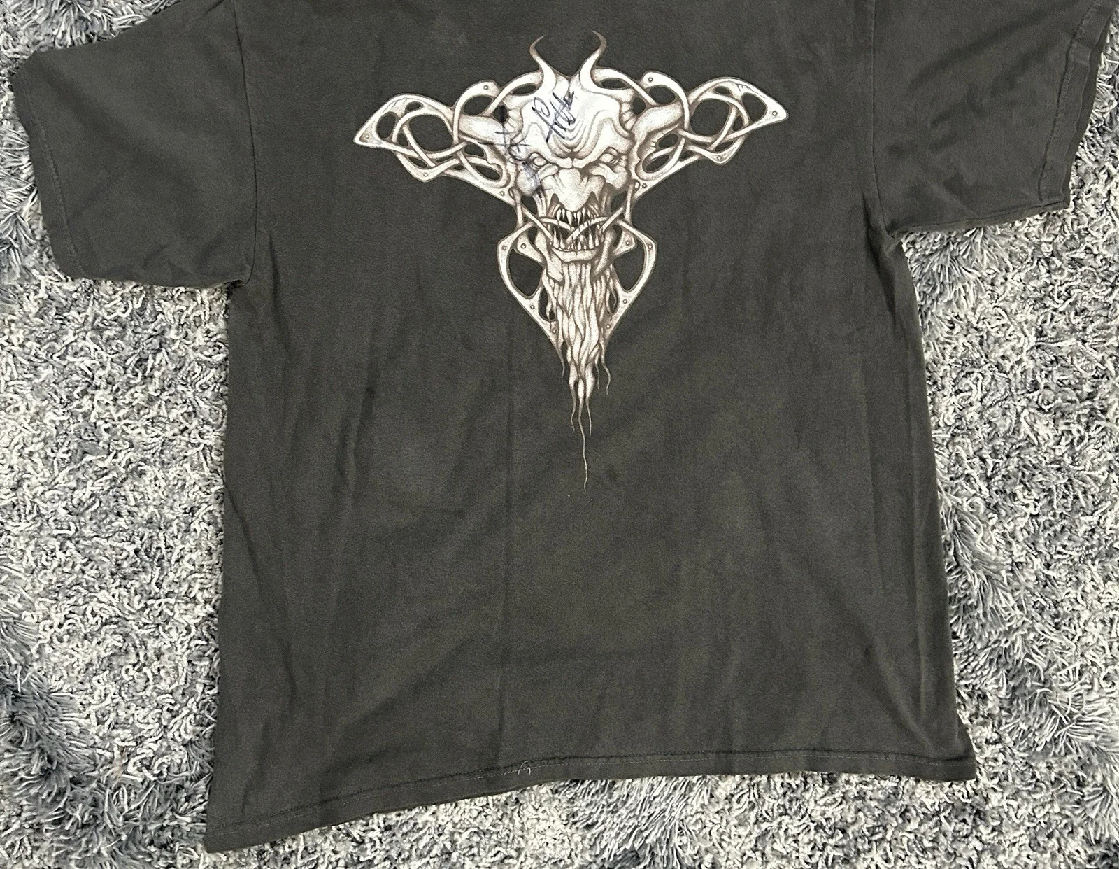 Fintroll T-Shirt Vintage 2008 Signed By 2 Members Large, image 4