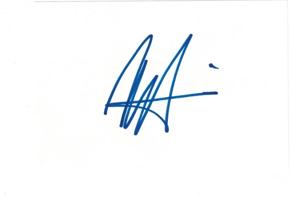 Connie Nielsen — Connie Nielsen Signed 4X6 Index Card- COA