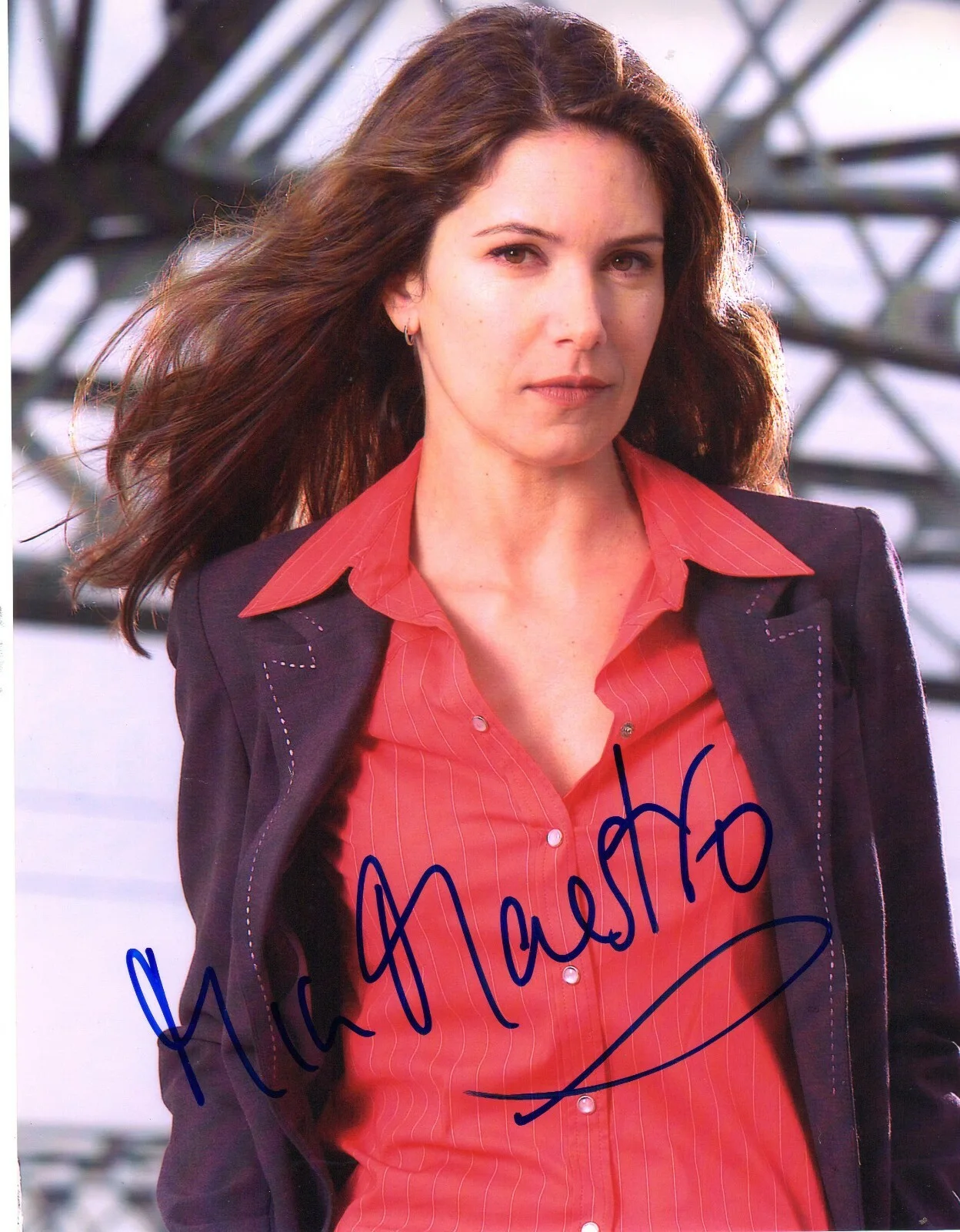 Mia Maestro — Mía Maestro Autographed 8x10 Photo COA