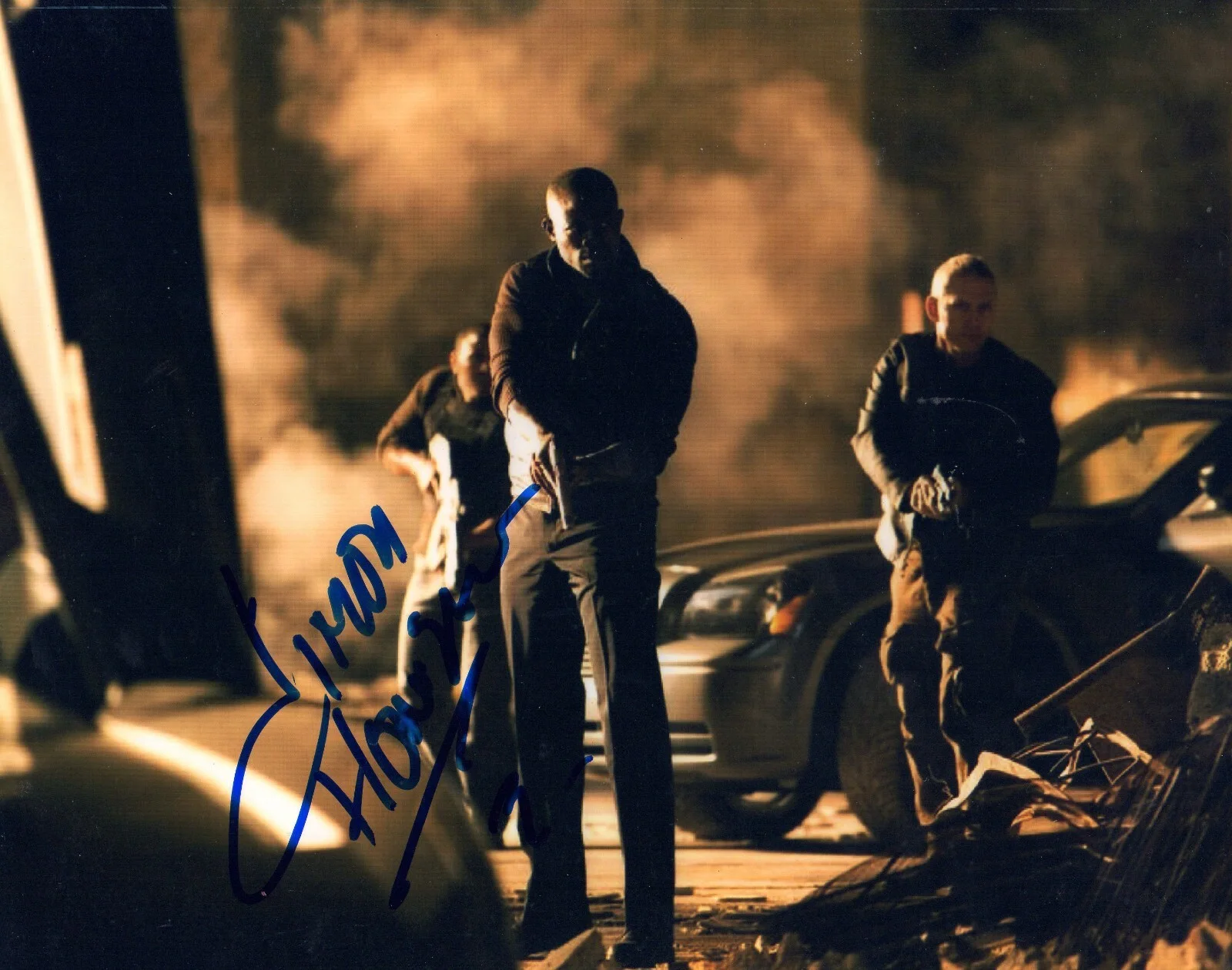 Djimon Hounsou — "The Island" Djimon Hounsou Auto 8x10-COA