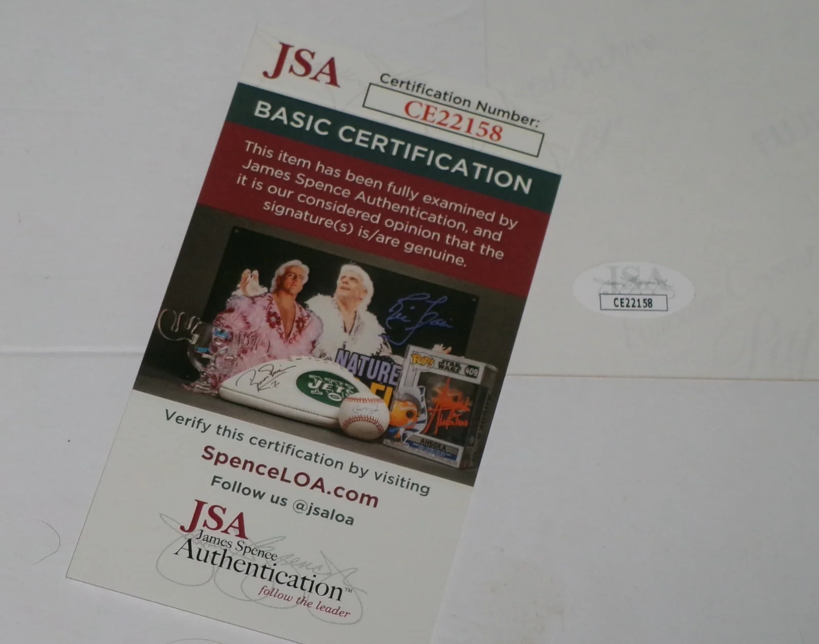 Jay Leno — TV Host Comedian Jay Leno Signed 11X14 Photo JSA CERT, image 2