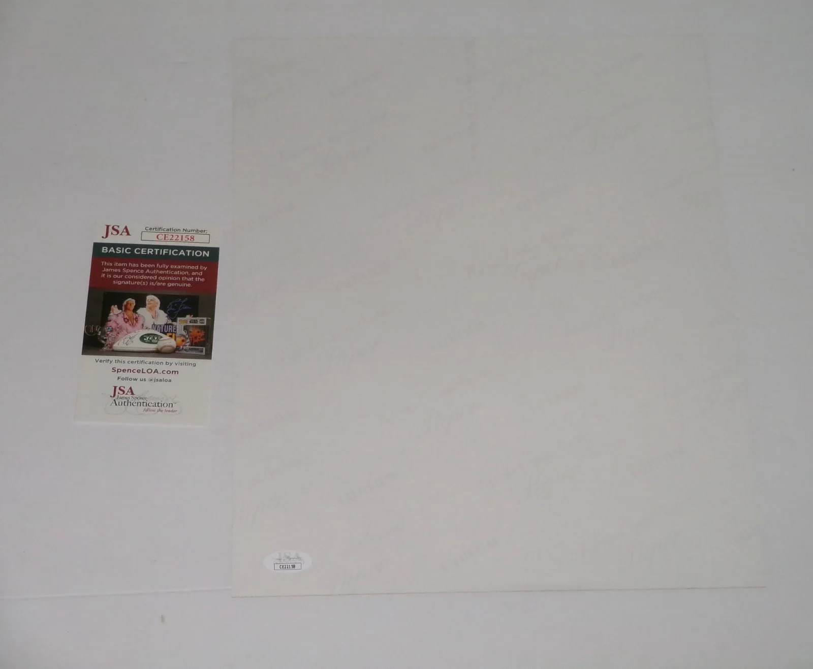 Jay Leno — TV Host Comedian Jay Leno Signed 11X14 Photo JSA CERT, image 3