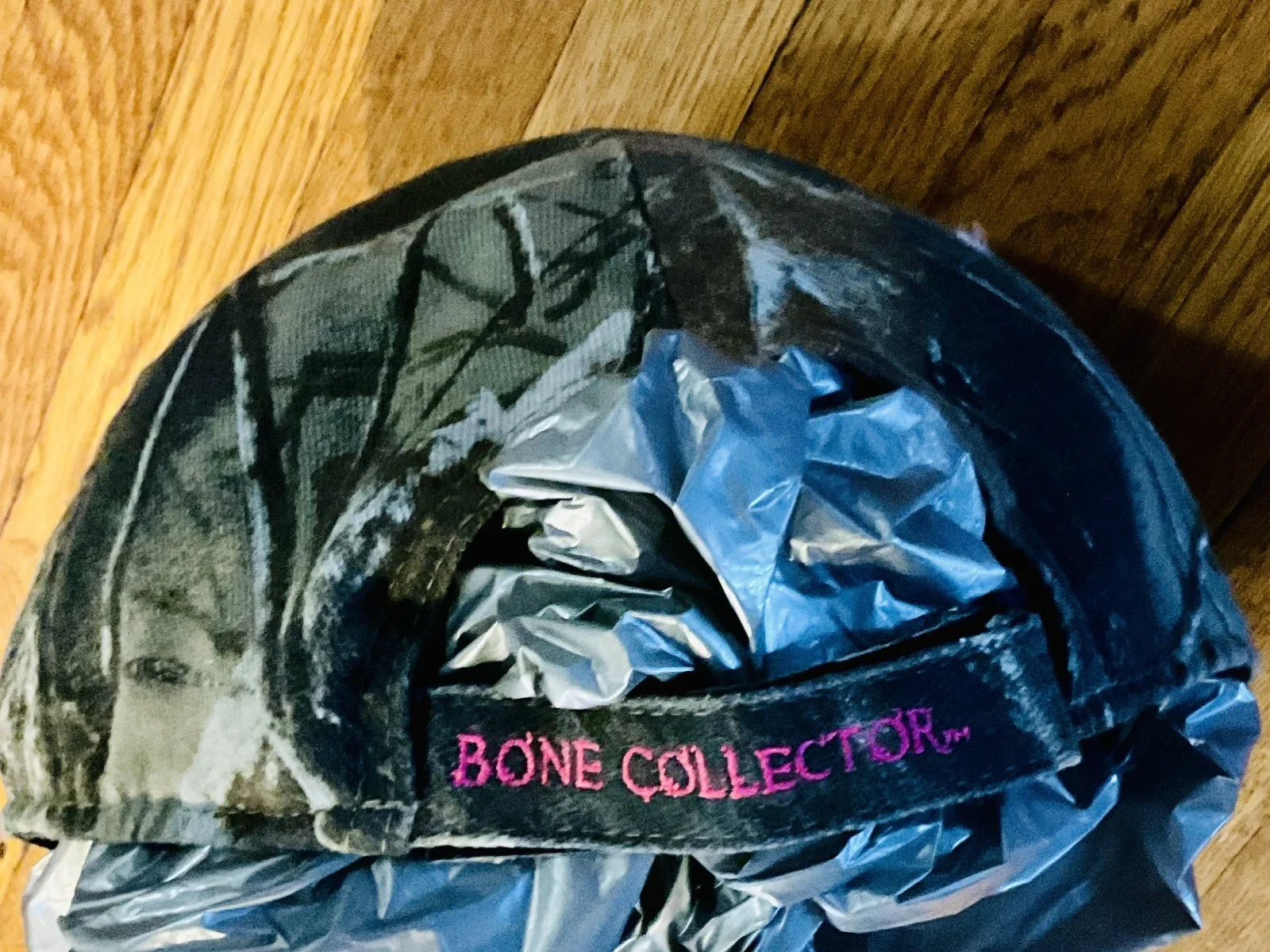Camo Hunter BONE COLLECTOR antlers Hat pink skull Outdoors TV embroidered, изображение 2