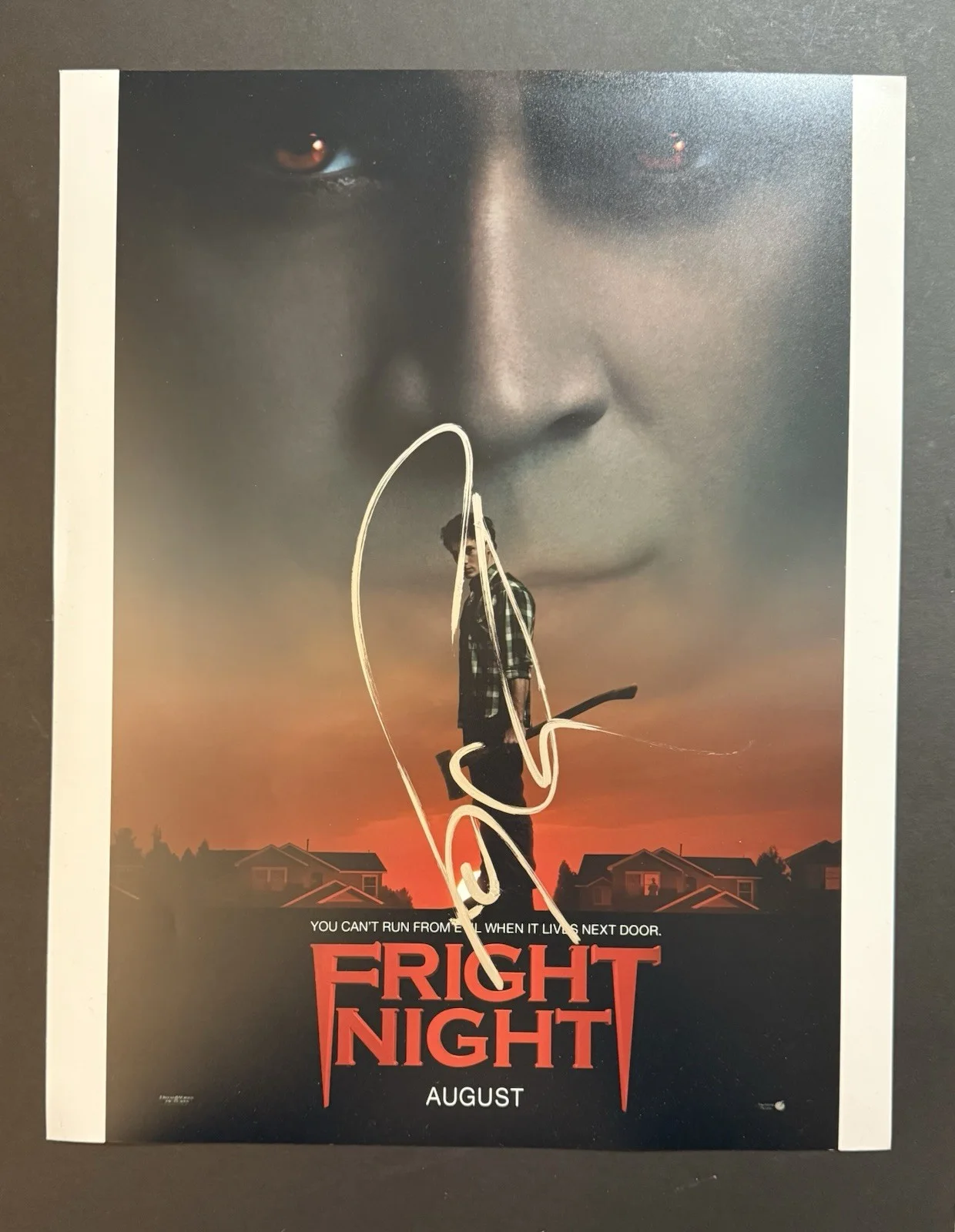Colin Farrell — Colin Farrell signed photo Fright Night 11x14 autograph