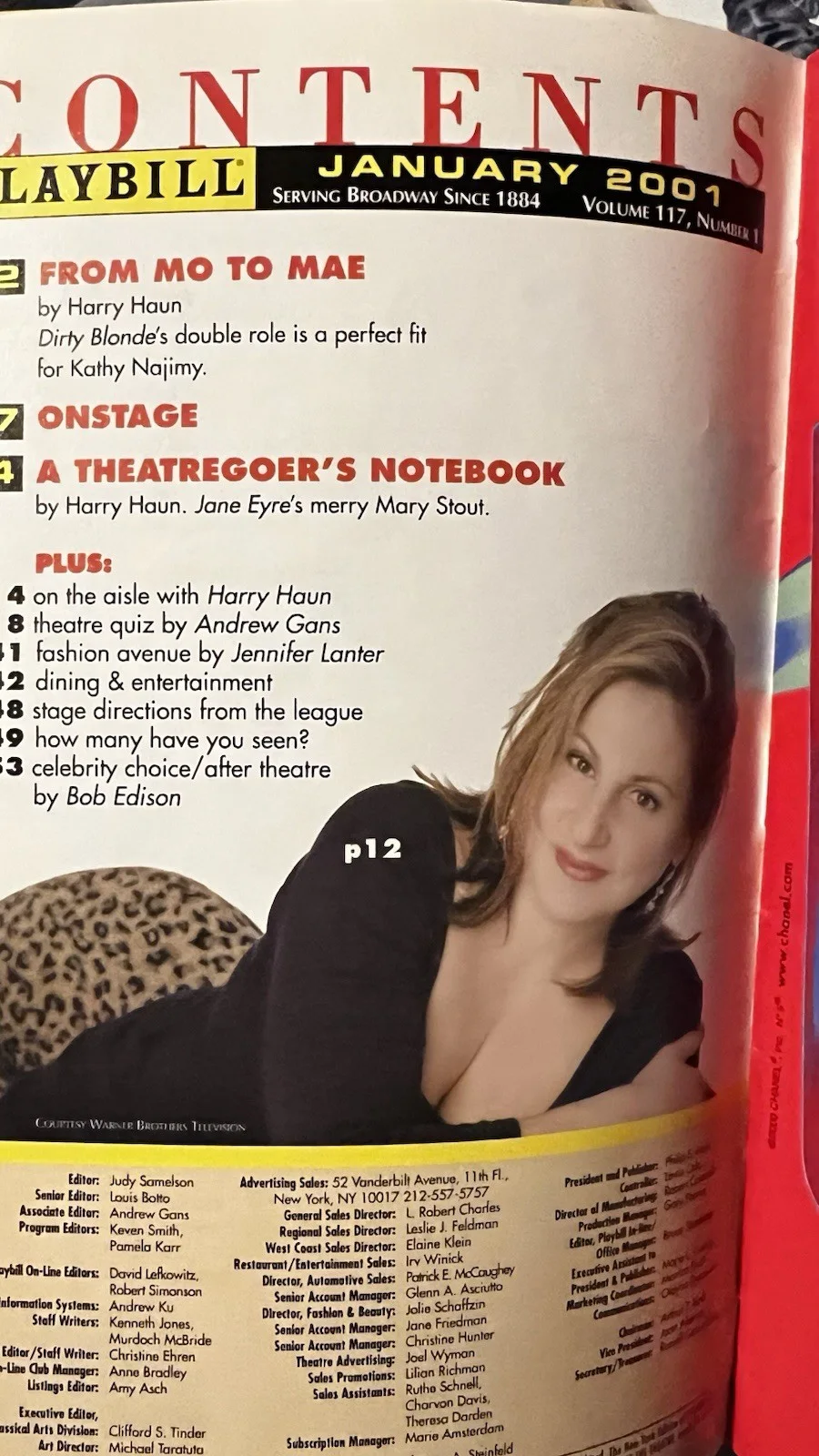 Ruthie Henshall Signed MISS SAIGON Broadway Playbill, image 2