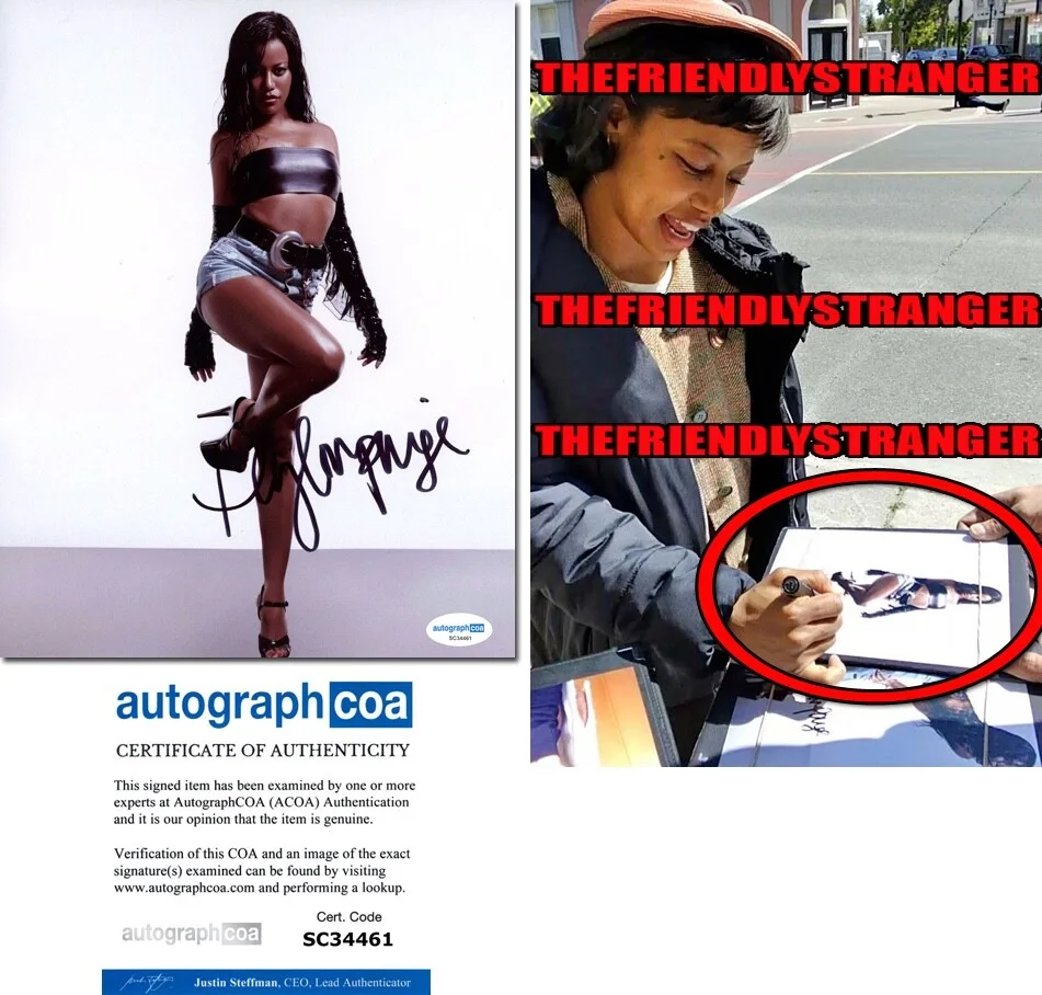 Taylour Paige — Taylour Paige signed Autographed 8x10 Photo e EXACT PROOF Beverly Hills Cop ACOA