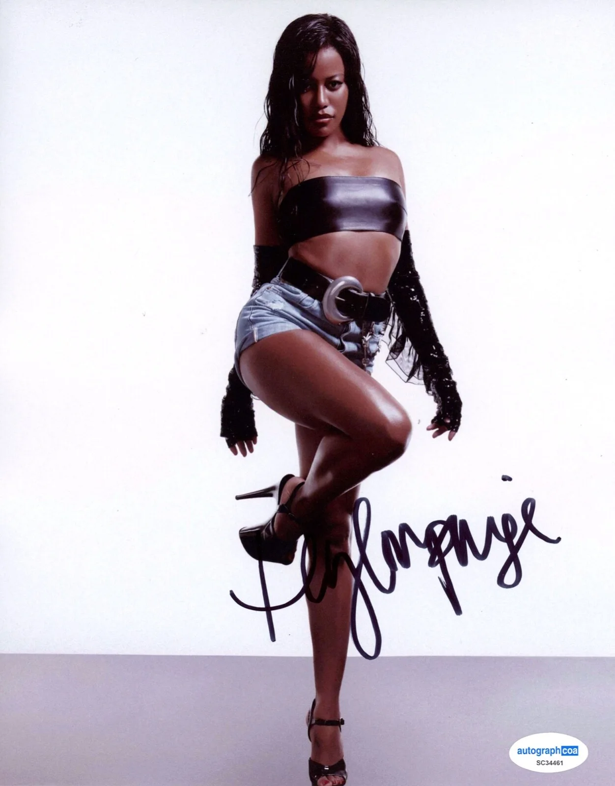 Taylour Paige — Taylour Paige signed Autographed 8x10 Photo e EXACT PROOF Beverly Hills Cop ACOA, image 4