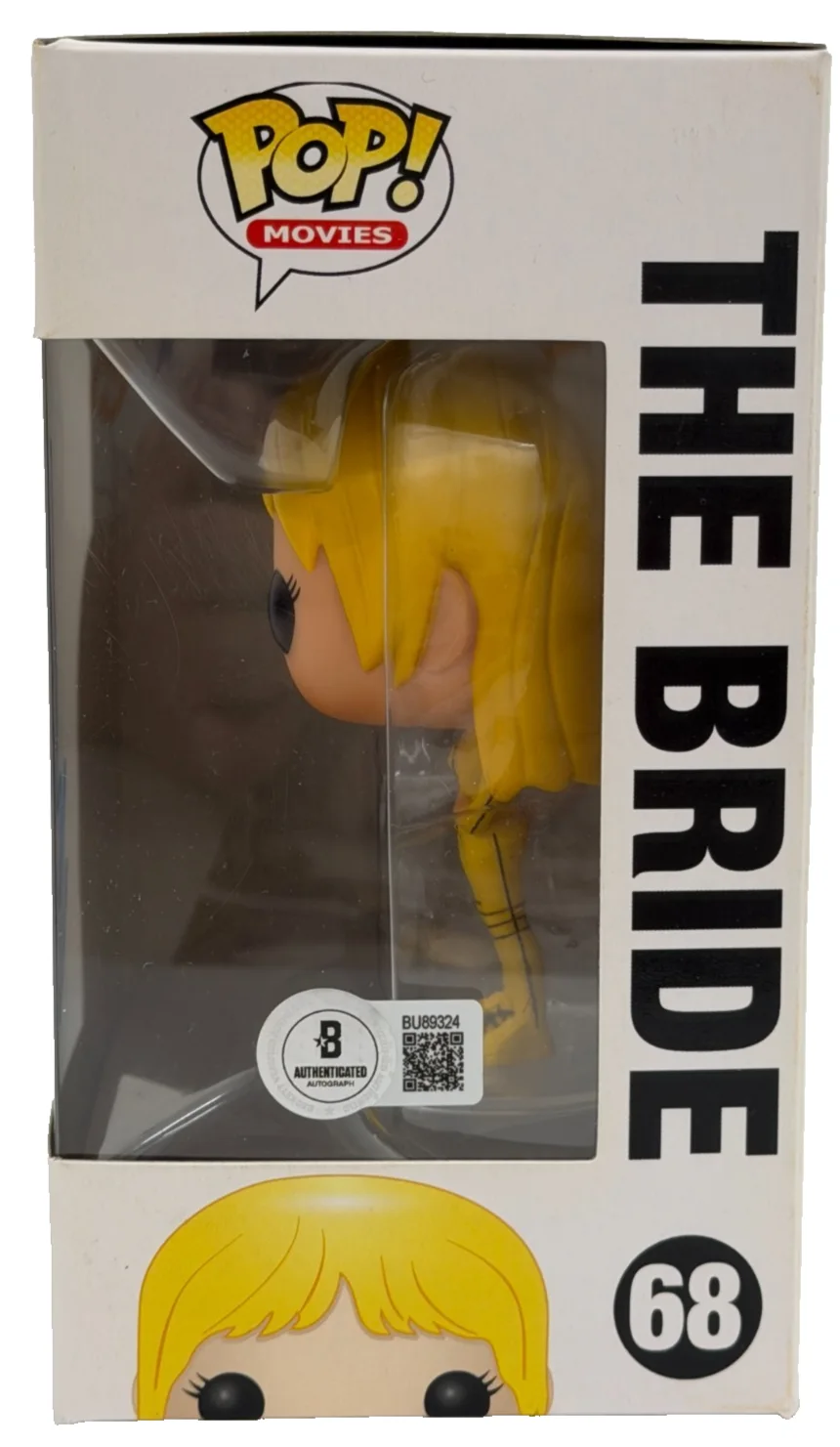 Uma Thurman — Uma Thurman Signed The Bride Funko Kill Bill Authentic Autograph Beckett, image 2