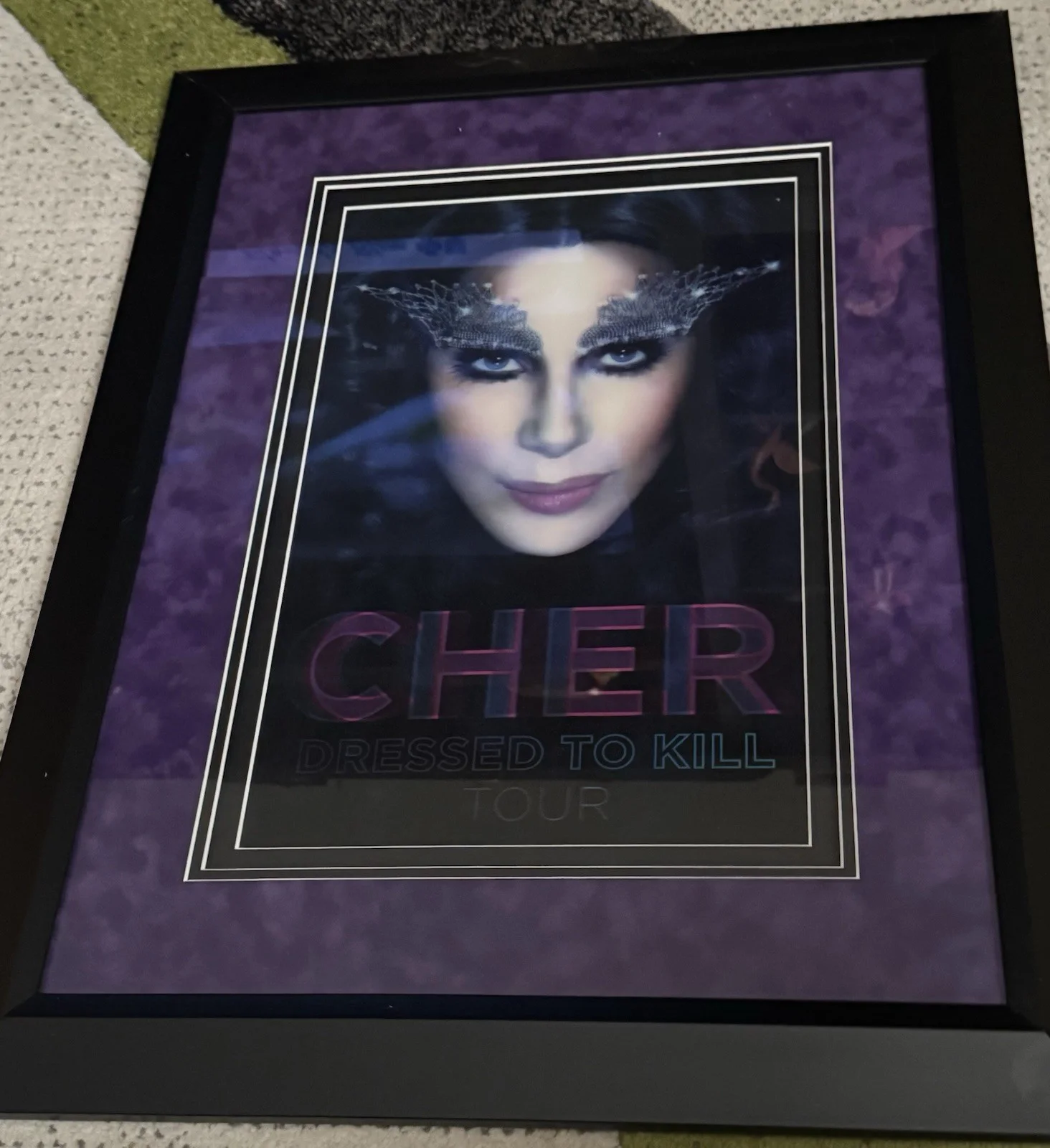 Cher Custom Framed Lenticular Poster 15x22 Dress To Kill Tour, image 2