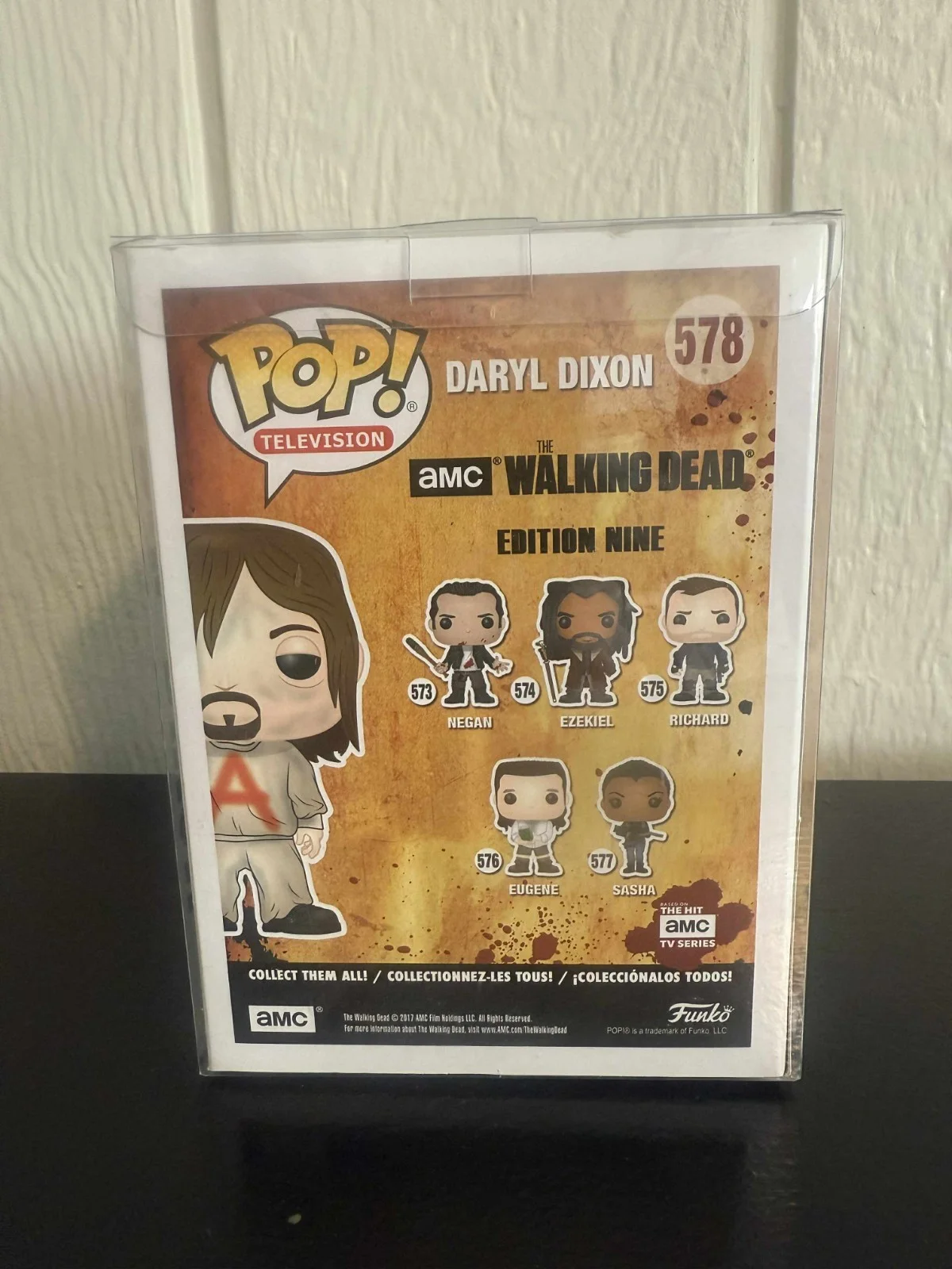NORMAN REEDUS SIGNED FUNKO DOLL 578 DARYL DIXON THE WALKING DEAD COA, изображение 3